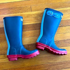 Hunter rain boots size 6 like new!